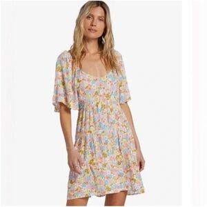 Billabong Floral Mini Dress